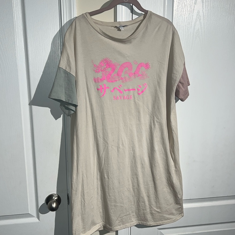 Fashion nova t shirt dress